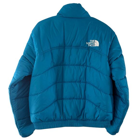 NORTH FACE | TNF 2000 PUFFER JACKET IN ACOUSTIC BLUE | size Medium - Picture 2 of 10